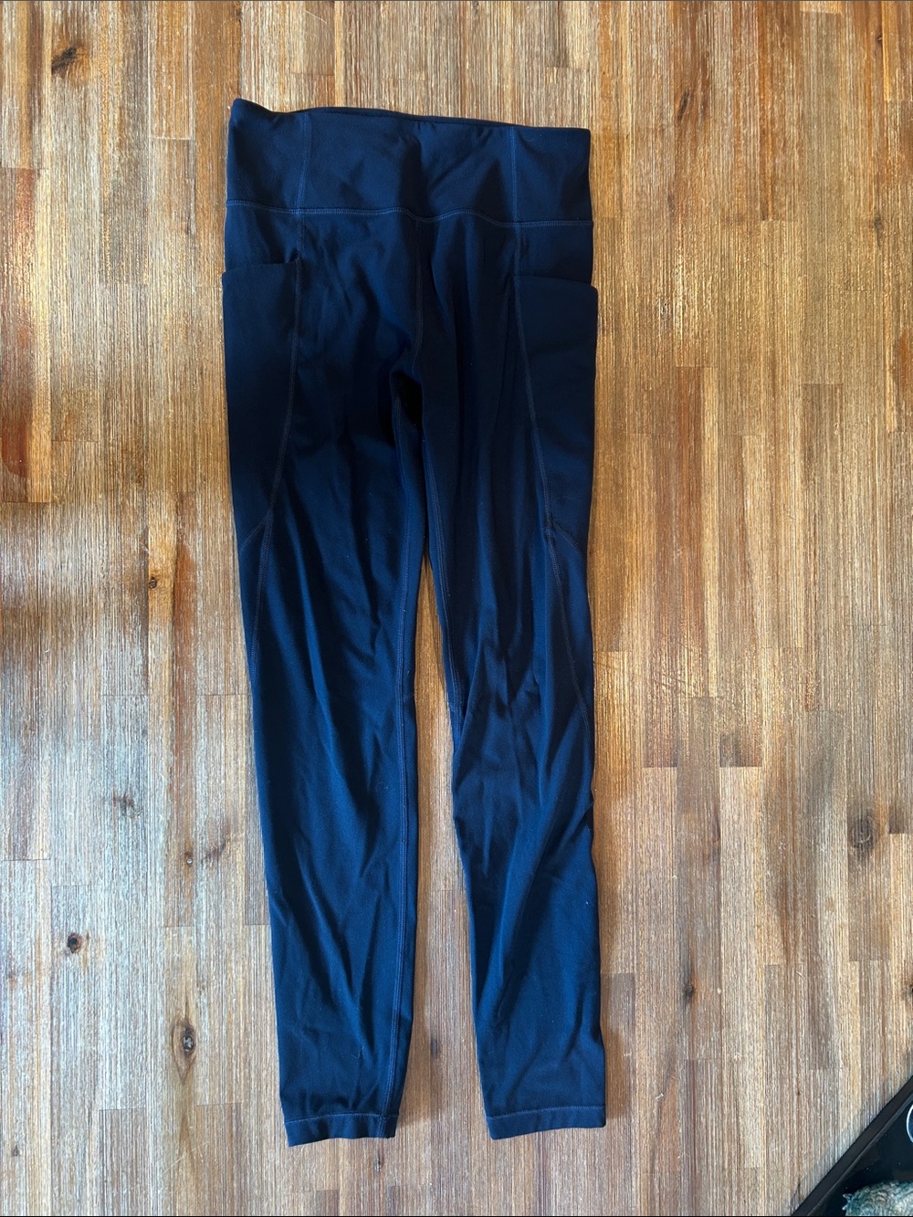 Athleta Black Kids Performance Leggings with Side Pockets